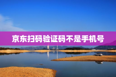京东扫码验证码不是手机号