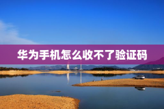 华为手机怎么收不了验证码