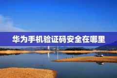 华为手机验证码安全在哪里