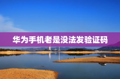 华为手机老是没法发验证码