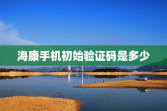 海康手机初始验证码是多少