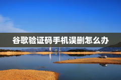 谷歌验证码手机误删怎么办