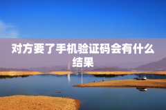 对方要了手机验证码会有什么结果
