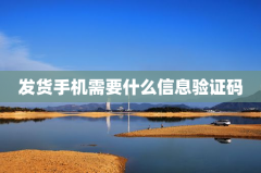 发货手机需要什么信息验证码
