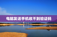 电脑发送手机收不到验证码