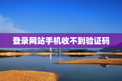 登录网站手机收不到验证码