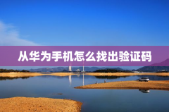 从华为手机怎么找出验证码