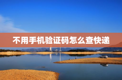 不用手机验证码怎么查快递
