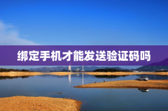 绑定手机才能发送验证码吗