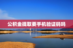 公积金提取要手机验证码吗