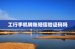 工行手机转账短信验证码吗