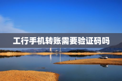 工行手机转账需要验证码吗