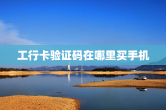 工行卡验证码在哪里买手机