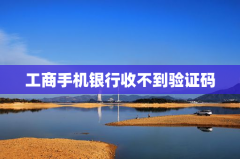 工商手机银行收不到验证码