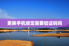 更换手机绑定需要验证码吗