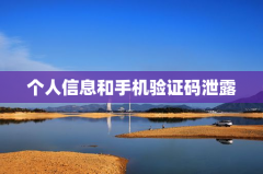 个人信息和手机验证码泄露