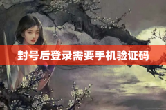 封号后登录需要手机验证码