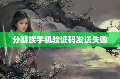 分期族手机验证码发送失败