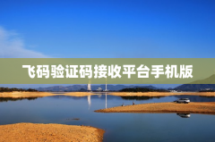飞码验证码接收平台手机版