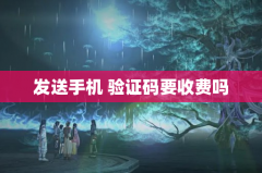 发送手机 验证码要收费吗