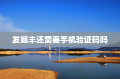 发顺丰还需要手机验证码吗
