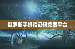 俄罗斯手机验证码免费平台
