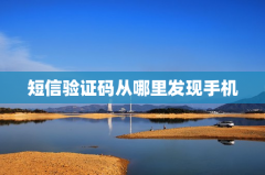短信验证码从哪里发现手机