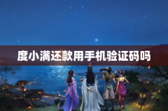 度小满还款用手机验证码吗