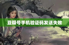 豆瓣号手机验证码发送失败