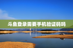 斗鱼登录需要手机验证码吗
