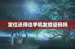 定位还得往手机发验证码吗