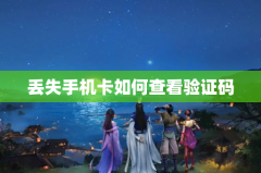 丢失手机卡如何查看验证码