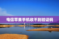 电信苹果手机收不到验证码