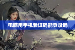 电脑用手机验证码能登录吗