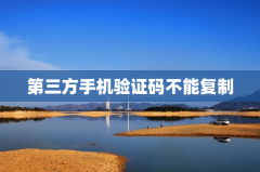 第三方手机验证码不能复制