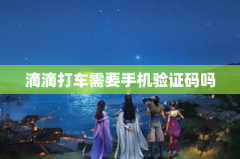 滴滴打车需要手机验证码吗