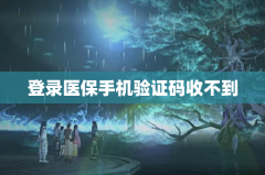 登录医保手机验证码收不到