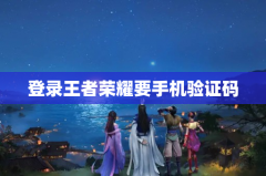 登录王者荣耀要手机验证码