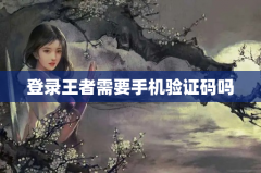 登录王者需要手机验证码吗